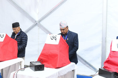 एमाले महाधिवेशन : केही बेरमा मतगणना, तीन घण्टामै नतिजा