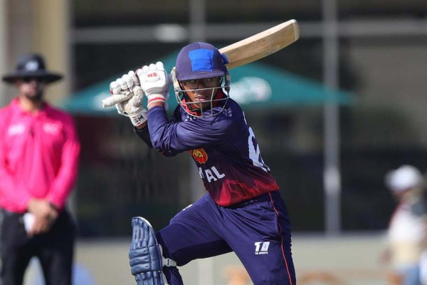 नेपालद्वारा अफगानिस्तानसामु १२५ रनको लक्ष्य प्रस्तुत