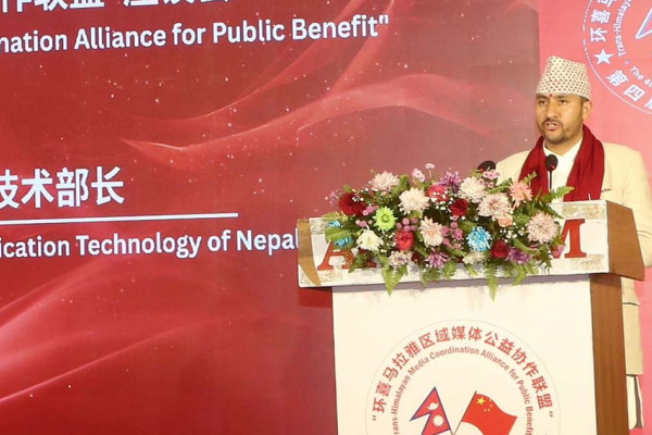 नेपाल एक चीन नीतिप्रति प्रतिवद्ध छ: सञ्चारमन्त्री खरेल