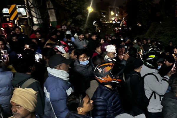 रवि लामिछाने छुट्ने खबरसँगै नख्खु कारागार बाहिर समर्थकको ओइरो