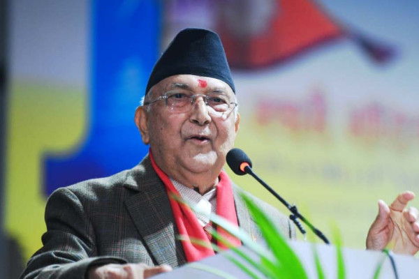 ‘ओली बिनाको एमाले’ बनाउँछु भन्ने षड्यन्त्रलाई महाधिवेशन प्रतिनिधिले धुलो चटाए: ओली