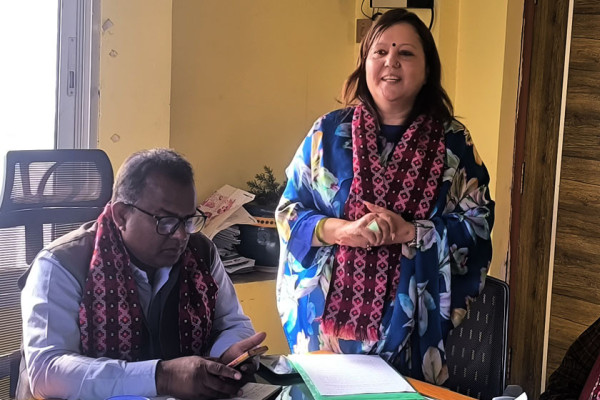 जनकपुरधामका जनप्रतिनिधिसँग महिला उद्यमी नेपालको अन्तर्क्रिया
