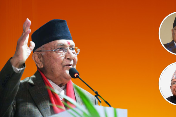 माधव नेपाललाई पार्टी र प्रचण्डलाई ‘माओवादी’ नाम घाँडो भएको थियो, अनि मिले: ओली