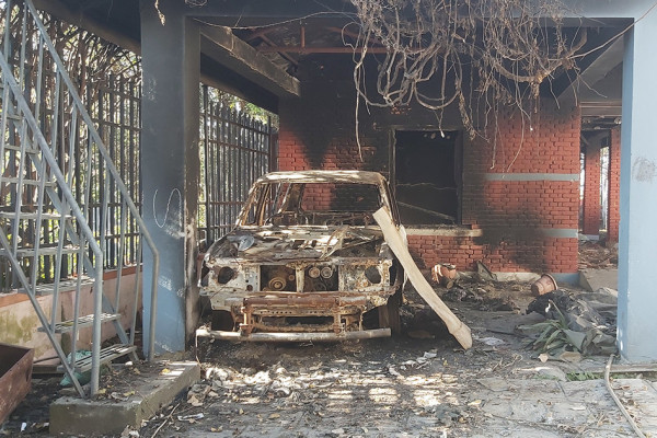 खण्डहर आश्रम, फुटेको शालिक: यसरी बित्यो सन्त नेताको जन्मजयन्ती