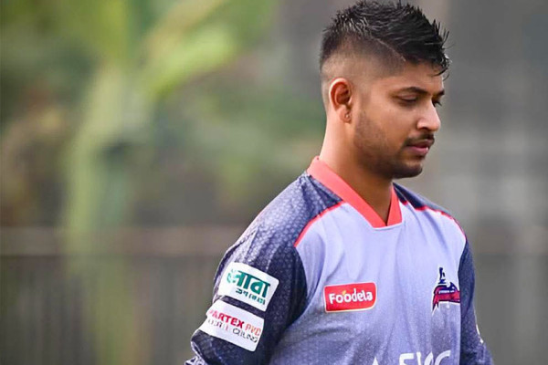 बिपिएल आजदेखि, सन्दीप सम्मलित राजशाही वारियर्स खेल्दै