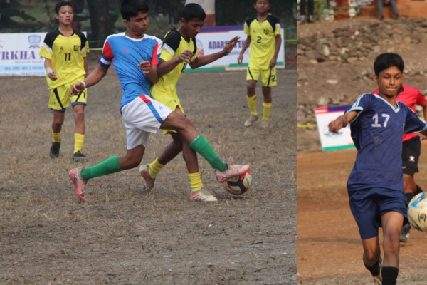 दिल्ली पब्लिक र प्रभात स्कुल डिआइजी कपमा विजयी