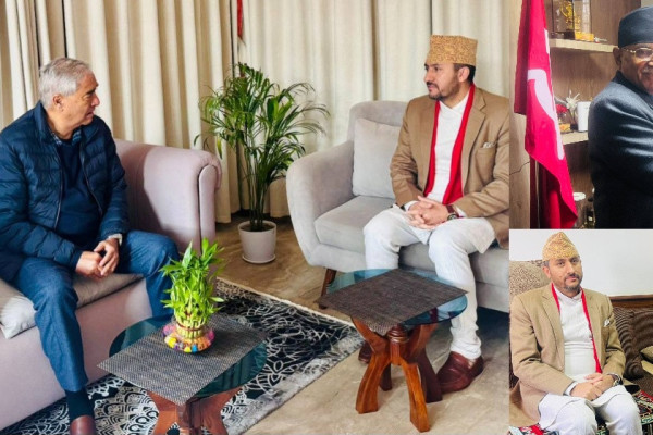 शीर्ष नेताहरूको घरदैलो पुगेका मन्त्री खरेलको दाबी: फागुन २१ मै निर्वाचन, सबै दल सहभागी