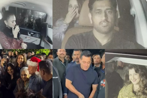 कडा सुरक्षाबिच सलमानको ६०औँ जन्मदिन पार्टी : धोनी, पूर्वप्रेमिका संगीतादेखि को-को पुगे?