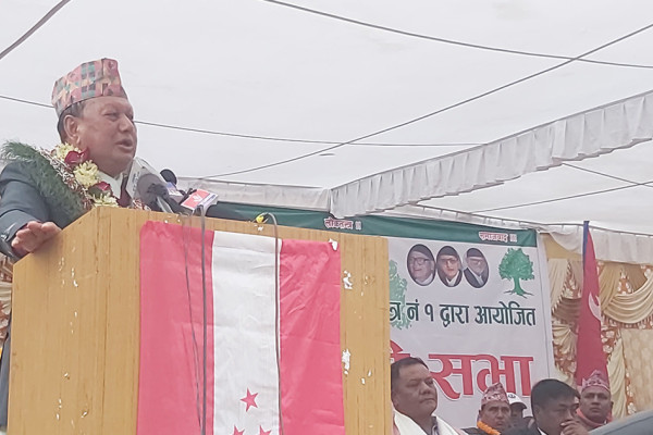 निर्वाचनबाट मात्रै देशमा राजनीतिक निकास सम्भव छ: बस्नेत