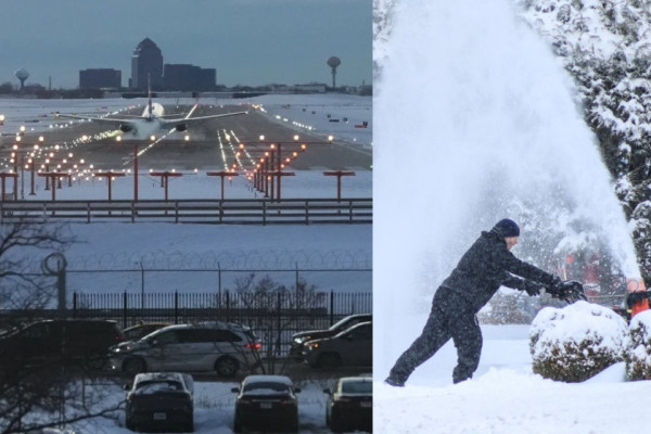 अमेरिकामा भीषण हिम आँधी : ११ हजार बढी उडान प्रभावित, लाखौँ अलपत्र