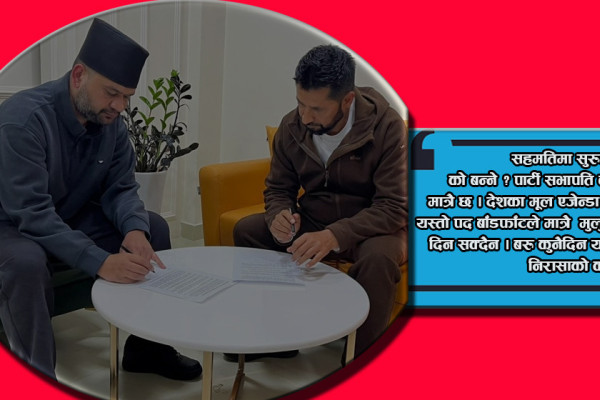 रवि–बालेन सहमति: पदकै बाँडफाँटमा सीमित, देशका मुद्दालाई बेवास्ता