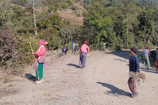 साकेलामा श्रमदान अभियान संस्थागत बन्दै