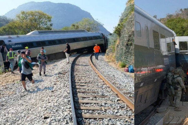 मेक्सिकोमा २५० जना सवार रेल दुर्घटना : १३ को मृत्यु, ९८ घाइते