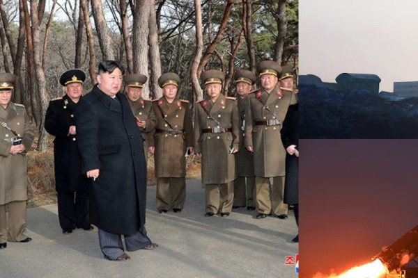 किमले निरीक्षण गरे शक्तिशाली क्रुज मिसाइल परीक्षण