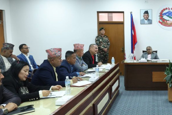 प्रसाईँ समूहसँग प्रधानमन्त्रीको भेटवार्ता