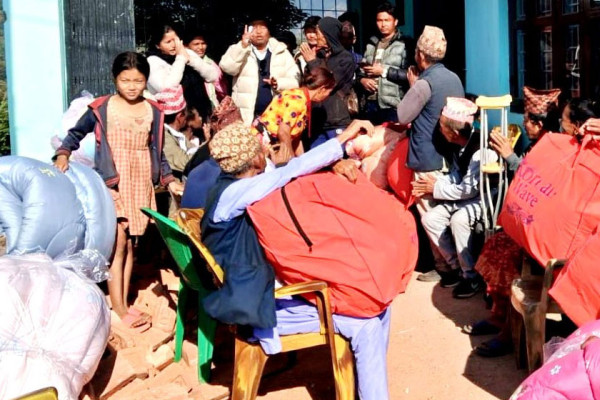 जाडोमा स्थानीय सरकारको न्यानो उपहार