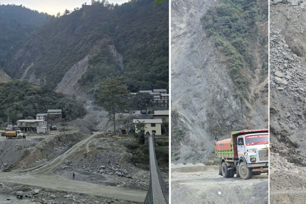 क्रसर उद्योगकै कारण रोशीमा बाढी–पहिरोको कहर