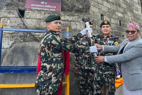 गोरखा-काठमाडौं एकीकरण पदयात्रा सुरु
