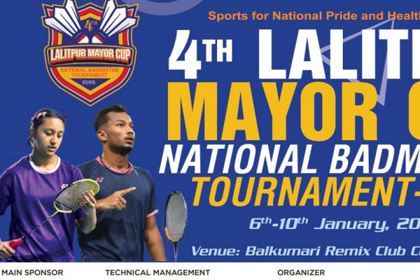 ललितपुर मेयर कप ब्याडमिन्टन भोलिदेखि