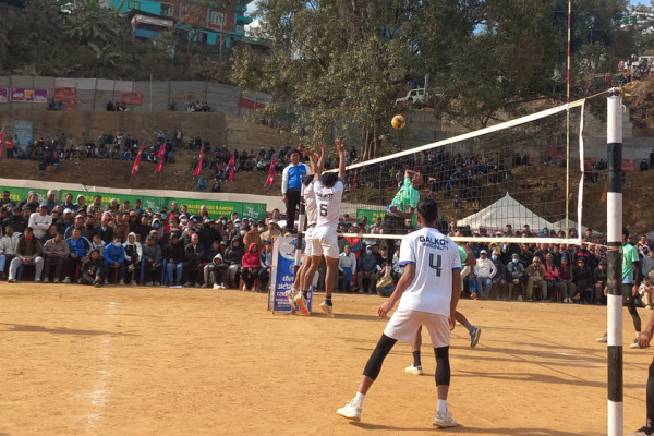 आठौँ बागलुङ महोत्सव २०८२ अन्तर्गतको भलिबलको उपाधि समिटलाई