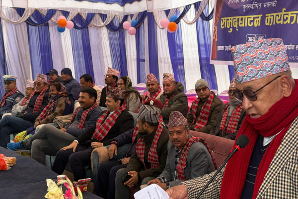 जेन-जी आन्दोलनमा आगजनी भएको प्रहरी कार्यालय हस्तान्तरण