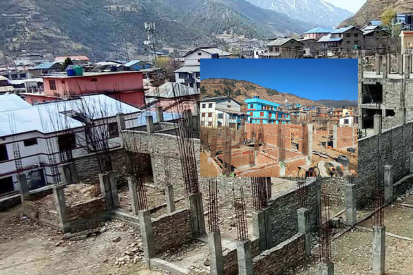 ११ वर्षपछि अघि बढ्यो अधुरो सभाहल निर्माणको काम