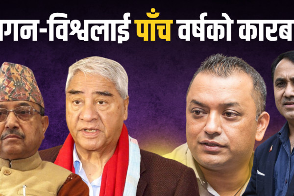 कांग्रेस संस्थापन पक्षद्वारा गगन-विश्वलाई कारबाही