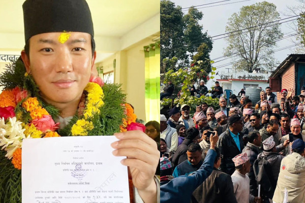 इलाम-२ बाट मनोनयन दर्ता गराए सुहाङले