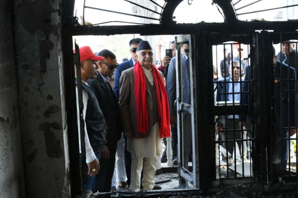 देशमा आगो लगाउनेहरूबाट मुलुक जोगाउन मेरो उम्मेदवारी: ओली