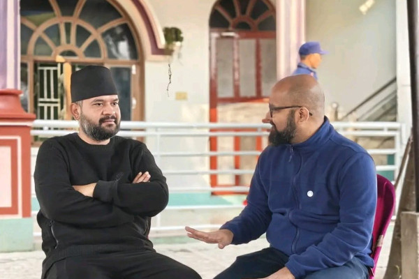 बालेन शाह र गणेश कार्कीबीच चुनावी छलफल