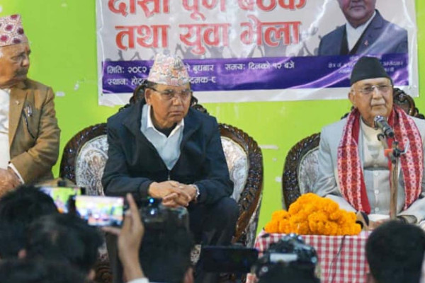 मेरो पालामा सुरु भएका जनमुखी कार्यक्रम वर्तमान सरकारले पूर्वाग्रह राखेर रोक्यो: ओली