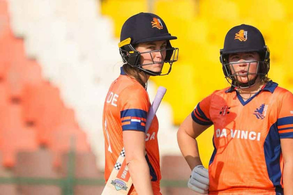 नेपाललाई नेदरल्यान्डले दियाे १४१ रनकाे लक्ष्य