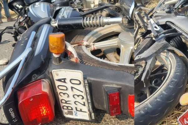 मोटरसाइकल दुर्घटनामा दुईको मृत्यु