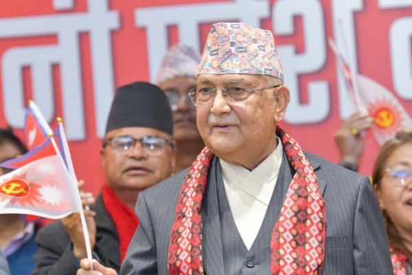 नयाँहरूको यात्रा ‘ट्रेडमिल’ मा दौडिए जस्तै हो, पसिना बगाउँछन्, पुग्ने कहीँ होइन: ओली