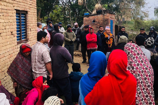 विकासको रोडम्याप लिएर मतदातासँग प्रत्यक्ष संवादमा एमाले महासचिव पाेखरेल