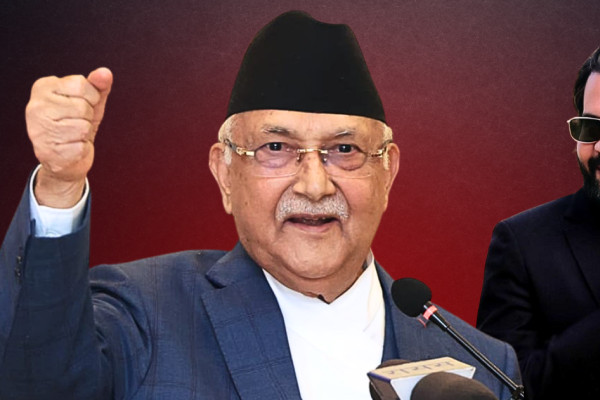 बालेन लक्षित ओलीको कटाक्ष- बतासे अण्डाबाट चल्ला निस्किँदैन