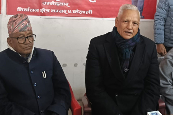 सुदूरपश्चिमका महत्वपूर्ण आयोजनालाई पूर्णता दिन मेरो उम्मेदवारी: भट्ट