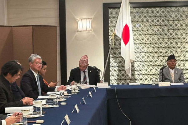 राष्ट्रपति पौडेलद्वारा जापानी व्यापारिक समुदायलाई नेपालमा लगानीका लागि आव्हान