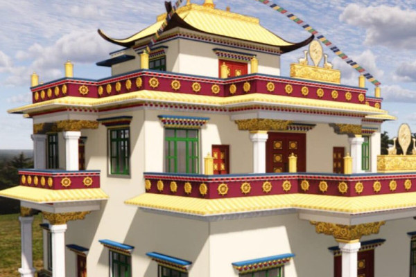 निमा छ्योखोर्लिङ बौद्ध गुम्बा पुनर्निर्माणका लागि सहयोग रकम जुट्दै