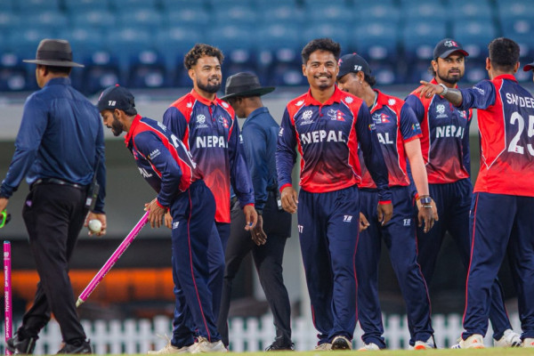 आरिफ र दिपेन्द्रको उत्कृष्ट साझेदारी, युएईमाथि नेपालको जित