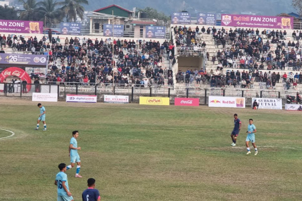 बुढासुब्बा गोल्डकप: जर्जियनलाई हराउँदै धरानको विजयी सुरुवात