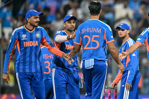 टी-२० विश्वकप: भारतद्वारा अमेरिका २९ रनले पराजित