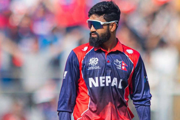 इंग्ल्यान्डविरुद्ध उपकप्तान दिपेन्द्र अर्धशतक बनाउनबाट चुके