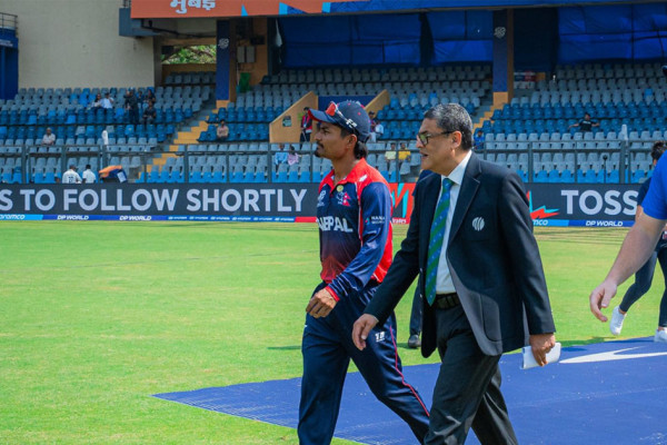 विश्वकप: नेपाल र इटालीबीचको खेल सुरु