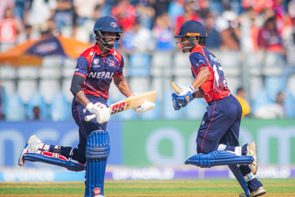 इटालीविरुद्ध नेपाल १२३ रनमै अलआउट