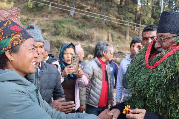 ३०औँ जनयुद्ध दिवस रुकुमपूर्वमा मनाउँदै प्रचण्ड