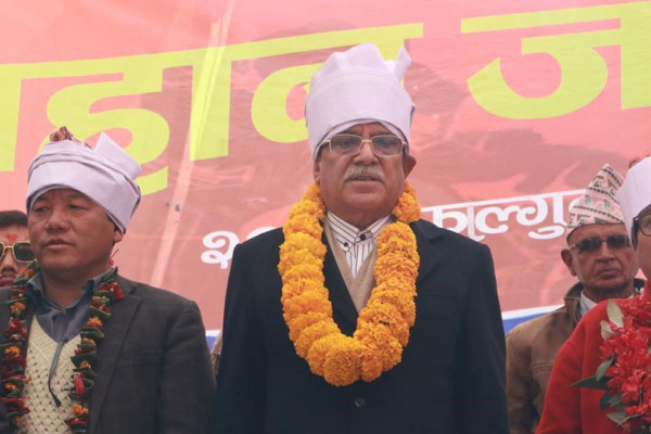 संघर्ष जारी छ, अब युद्ध उत्पादनका लागि हुन्छ : सं‌योजक दाहाल