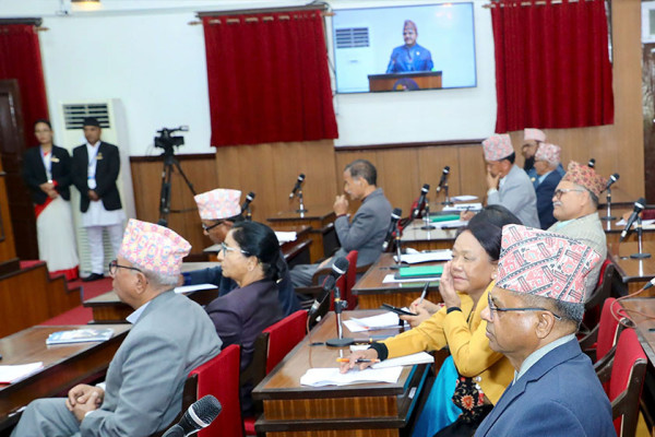 राष्ट्रिय सभामा मुस्लिम आयोगको वार्षिक प्रतिवेदन पेस