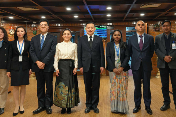 काठमाडौं पुगे चीनका नयाँ राजदूत झाङ माओमिङ