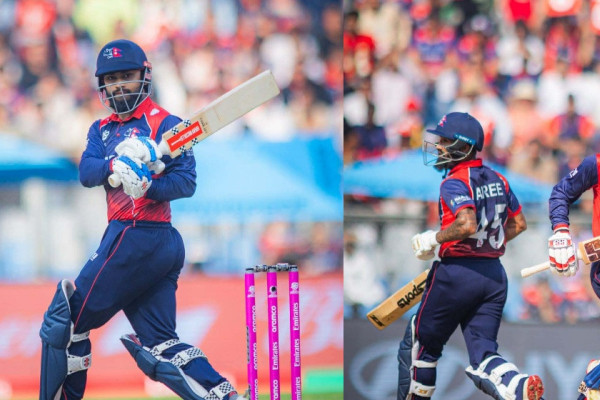 टि २० विश्वकपः वेस्ट इन्डिजविरुद्ध नेपालको खराब सुरुआत